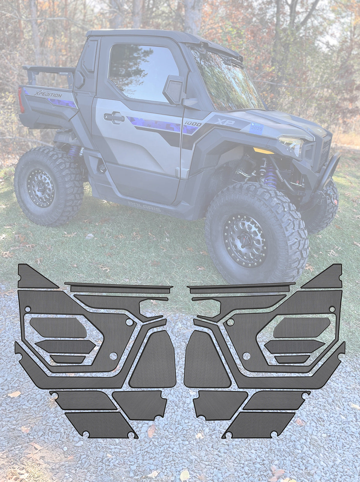 EVA Foam Door Panel Kit Polaris Xpedition